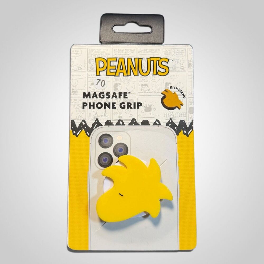 Peanuts Woodstock MagSafe Phone Grip Stand Cable Organizer Kickstand New